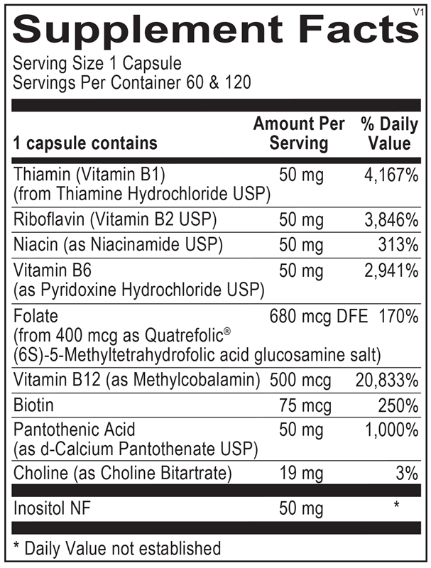 methyl b complex facts